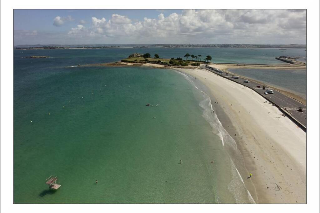Kermaravel, Le Petit Manoir En Bord De Mer. Saint-Pol-de-Léon Exteriör bild